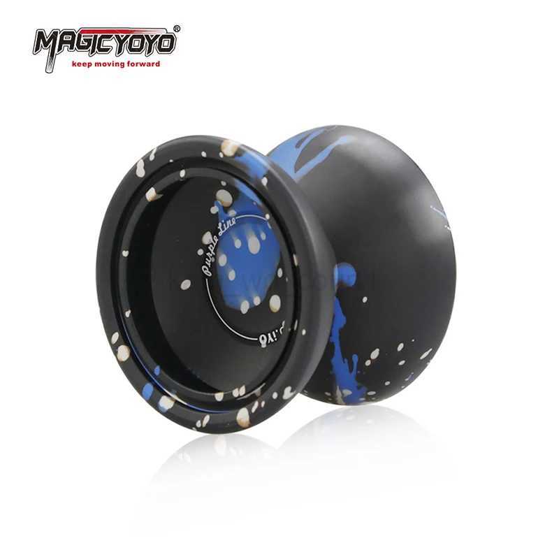 Original MAGICYOYO aluminum alloy boy yoyo ball children classic toy T5- sapphire blue professional metal yo-yoM240725