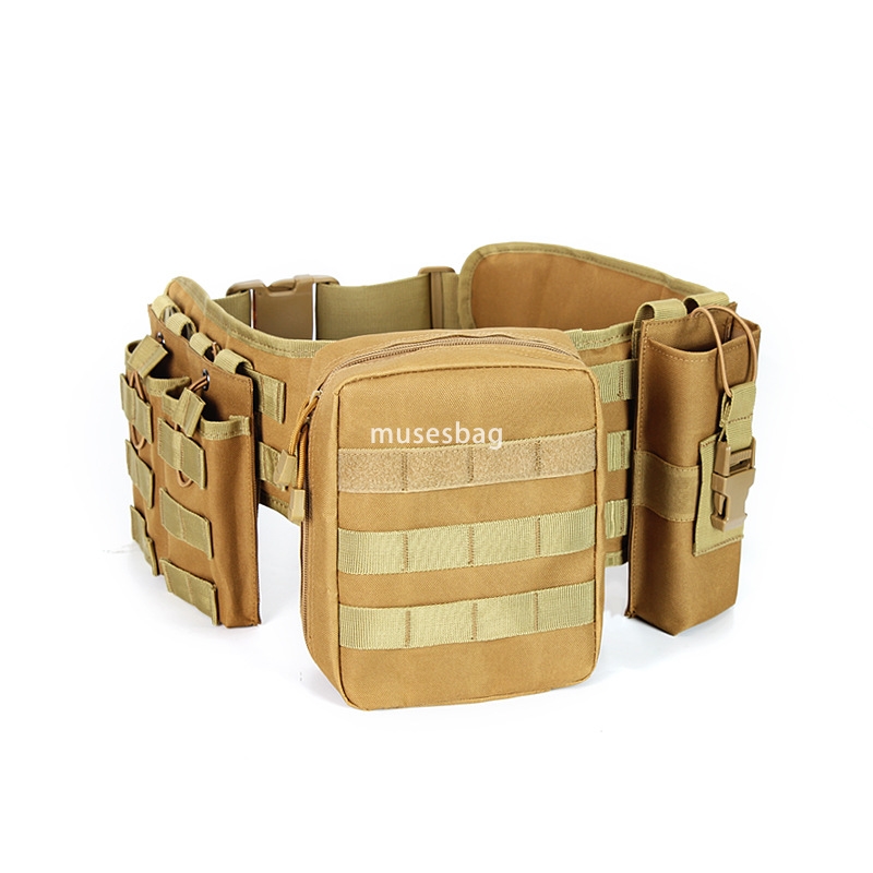 New cross-border hot selling camouflage tactical waist cover multi-functional carry molle belt manufacturers wholesale