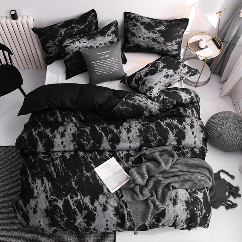 3pcs Duvet Cover Set with Pillow Case Double Comforter Bedding Set Quilt Cover Queen/King Couple or Single Bed 240801