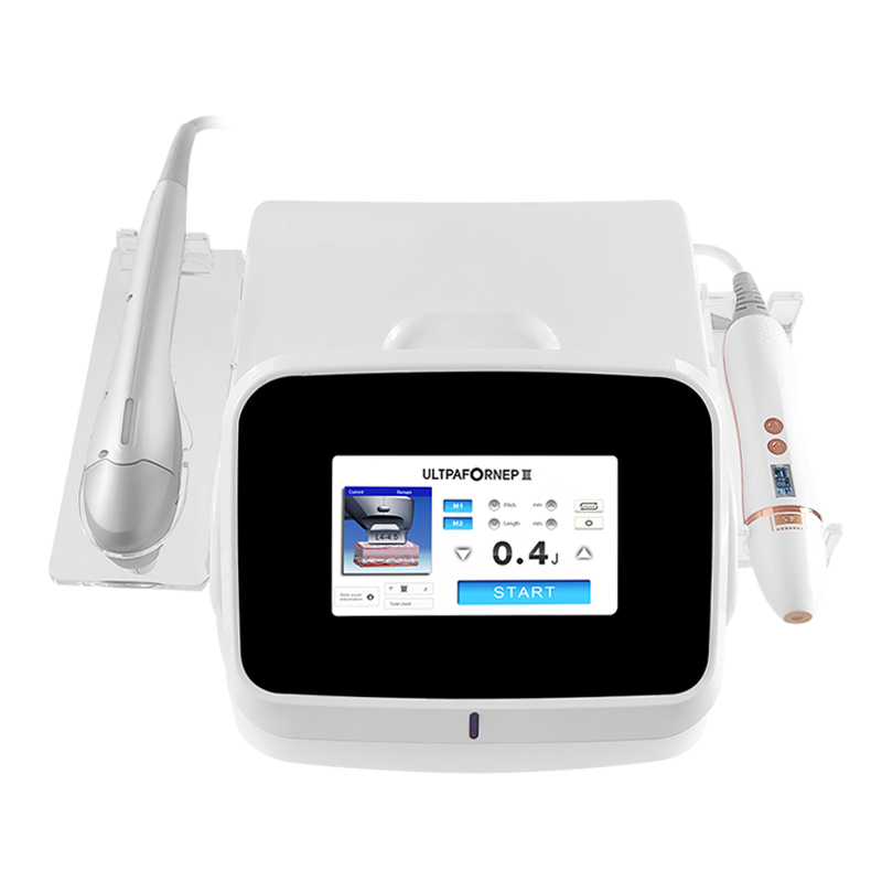 2025 New Portable HIFU Ultrasound Skin Resurfacing Smas Fascia Wrinkle Removal Anti-aging Skin Rejuvenation 2 Handles HIFU Beauty Instrument