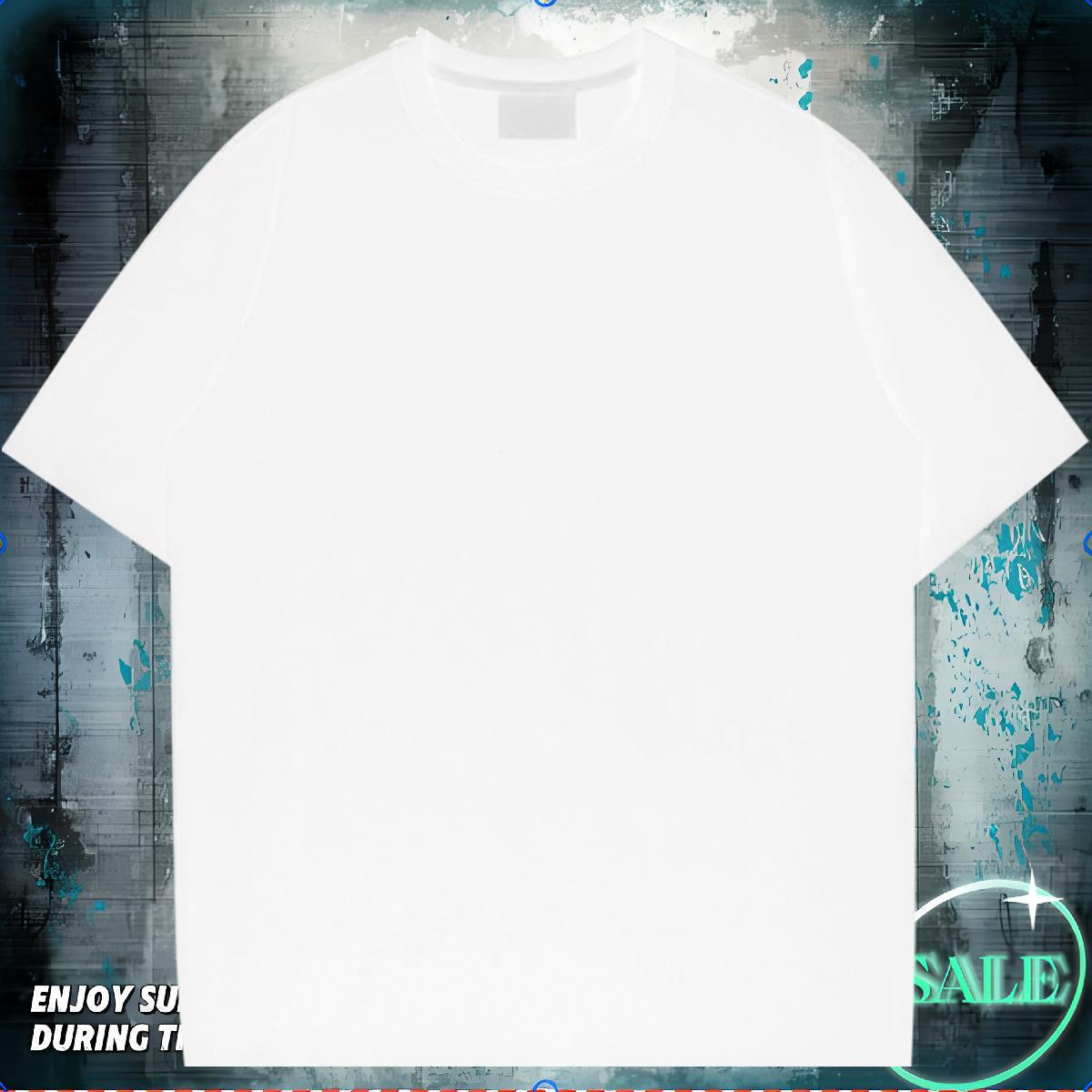 Brand T Shirts Men 230g Cotton halloween Casual Beach Asian Size Breathable Crew Neck Men Tees Fashion Clothings