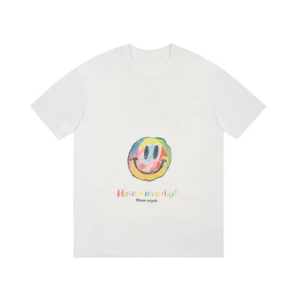 Womens designer t shirts clothes women letter printing print tops casual summer oversizd tee shirt round neck loose cotton short sleeved top Tshirt for women