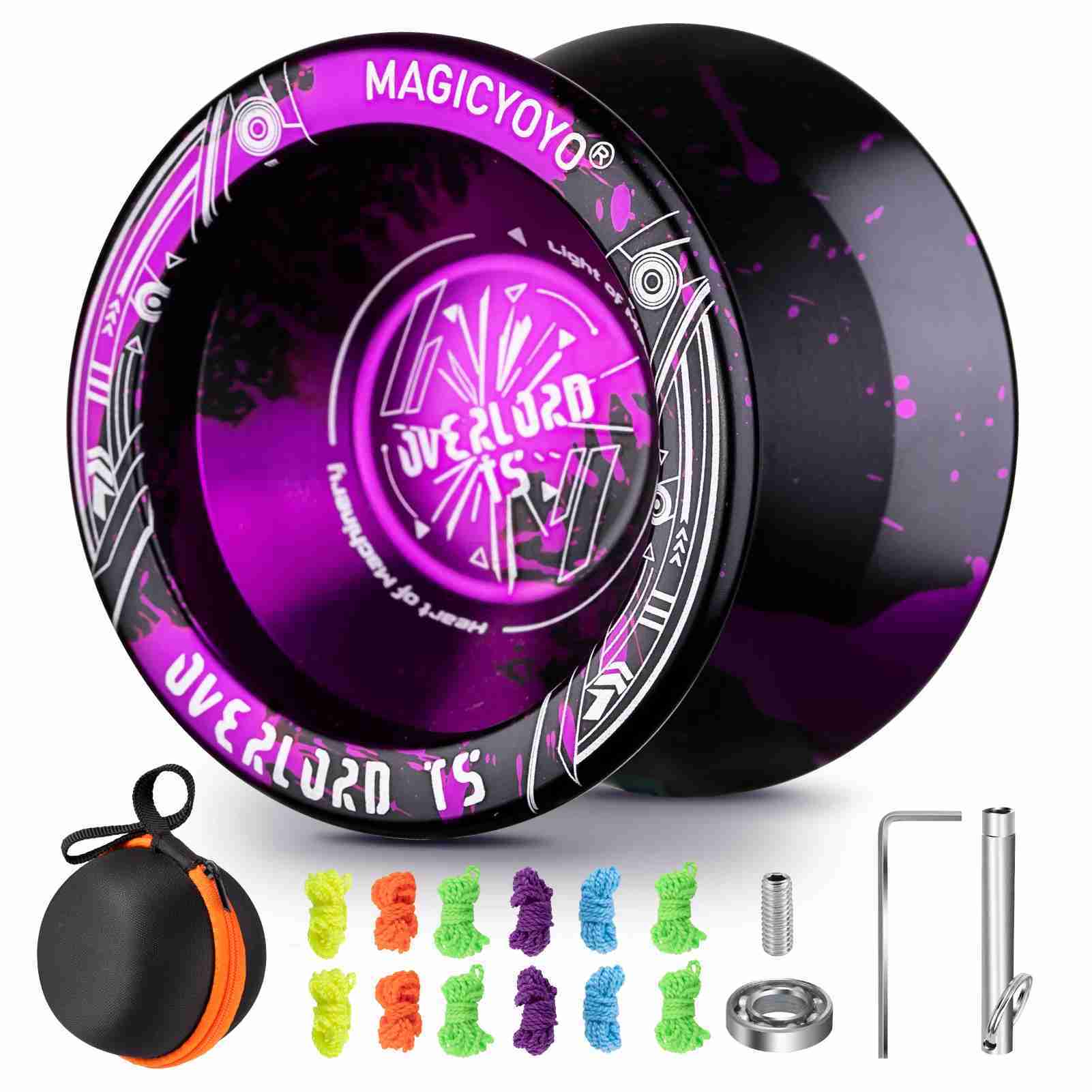 MAGICYOYO T5 Overlord Yoyo Professional Dual Purpose Yo-yo for Beginners and Advance Players M240725