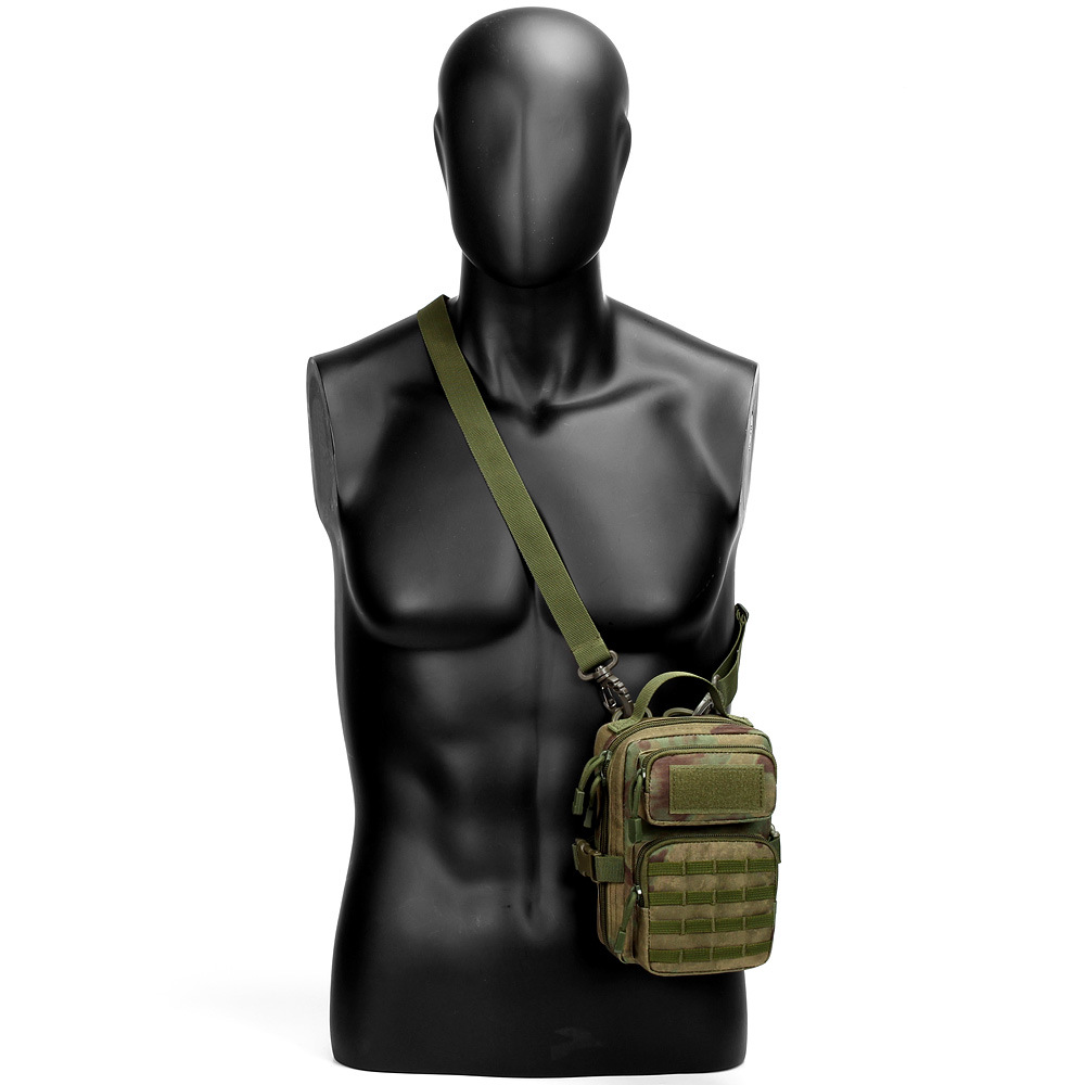 Sports outdoor tactical army camouflage small bag crossbody bag riding travel hanging bag manufacturers direct supply