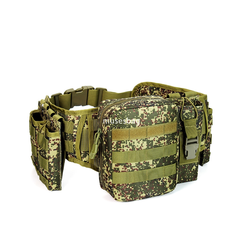 New cross-border hot selling camouflage tactical waist cover multi-functional carry molle belt manufacturers wholesale
