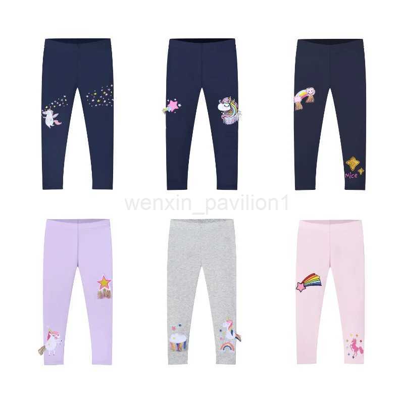 Little maven 2023 Baby Girls Lovely Leggings Cotton Soft and Comfort Pants for Girls Kids Casual Clothes Spring and AutumnXJ240725