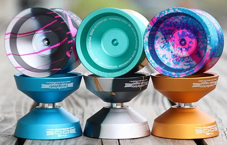 2022 New YYF Edge ULTIMATUM YOYO Extra Wide Metal Yoyo for Professional Competitive Yo-Yo 1A 3A 5AM240725