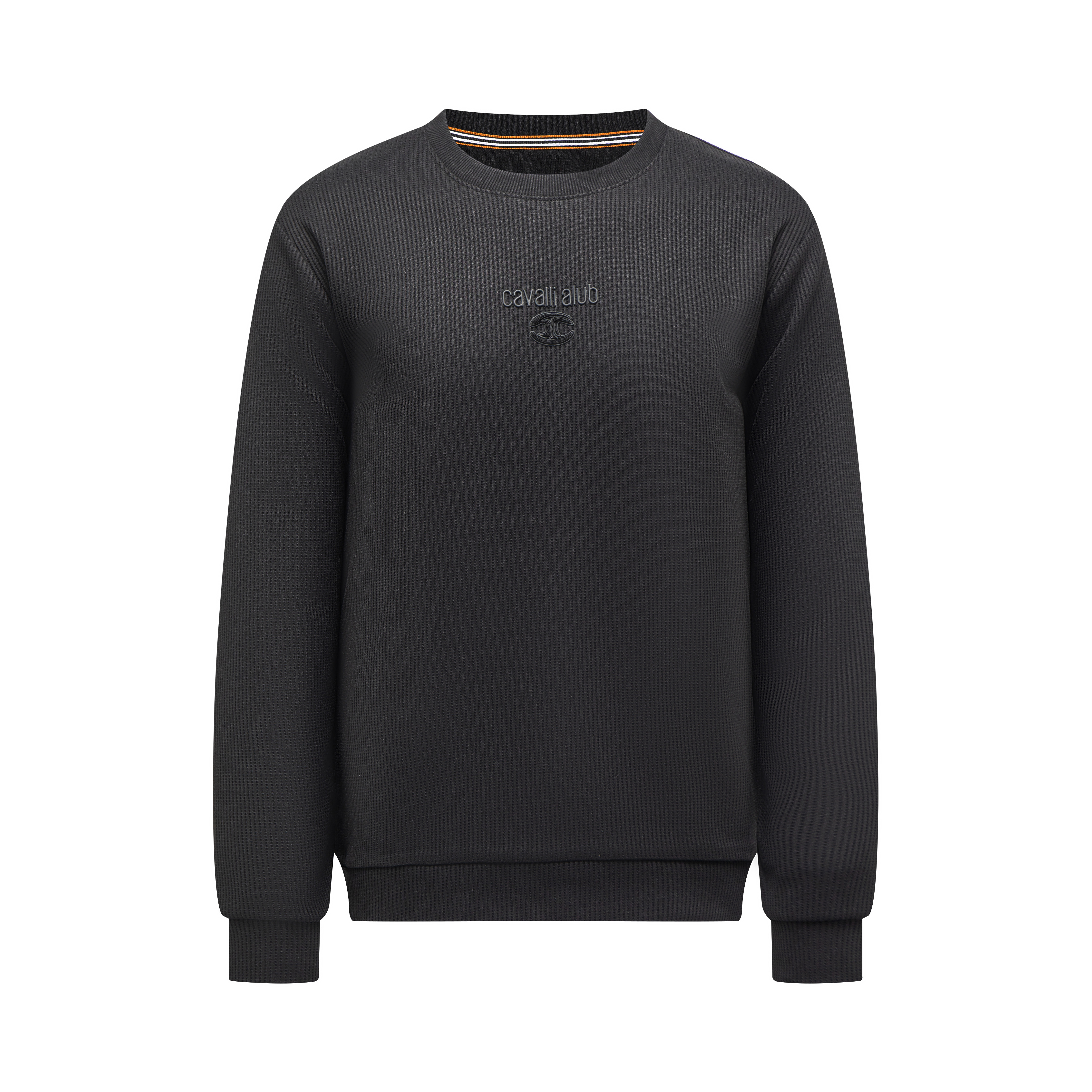 Trendy hoodie men's round neck shoulder top 24D02