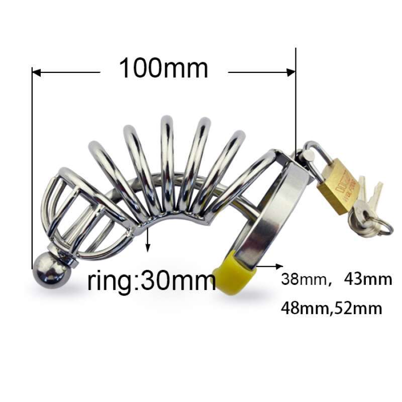 BIRD CHASTE 304 Stainless Steel Metal Male Chastity Device with Urethra Catheter Cock Belt Long Penis Cage Sex Toy BDSM A057