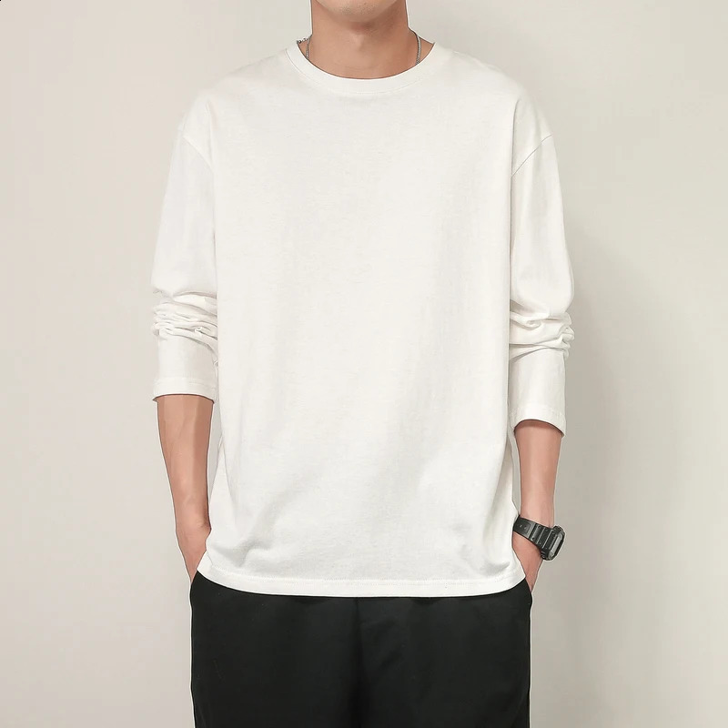 Solid Short Sleeve T-shirts Man Large Round Neck Woman T-shirts for Women Long Oversize Mens Sleeves Male Tops Tees 240812