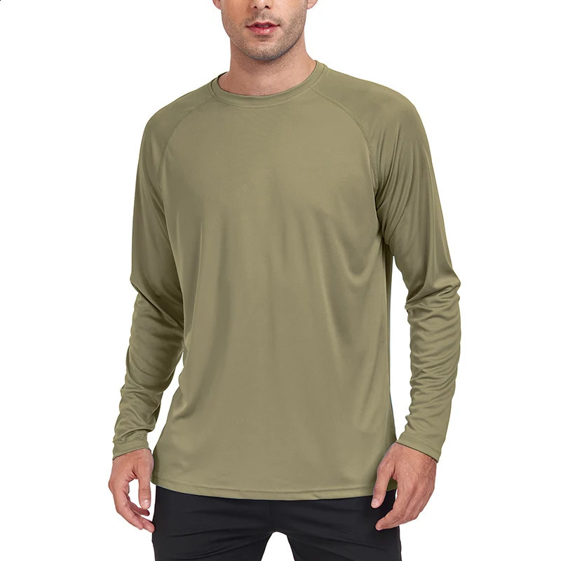 Mens Sun Protection shirts Summer UPF 50 Long Sleeve Quick Dry Men T Shirts Breathable Hiking Fish Performance Tops UV-Proof 240820