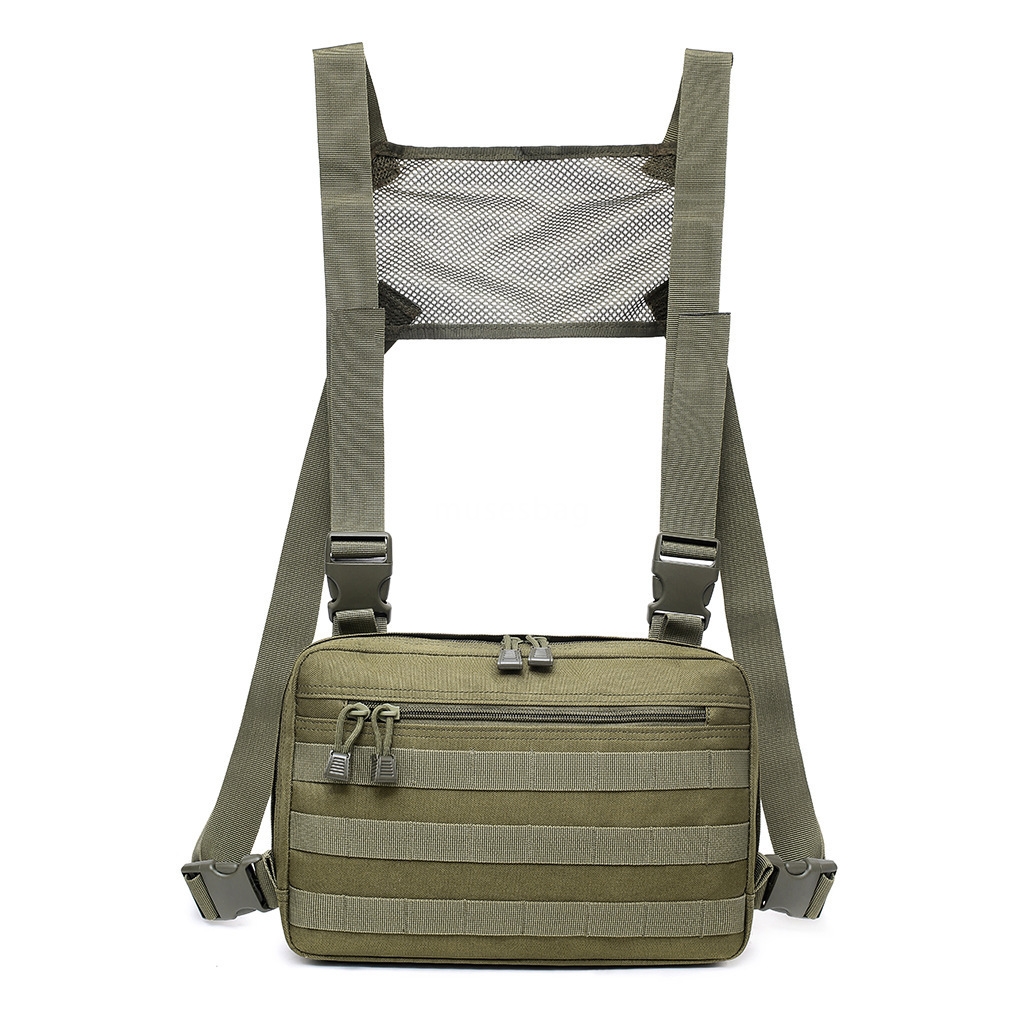 Camo Field Sports Small chest hanging bag Outside Tactical Chest bag Portable storage bungee bag