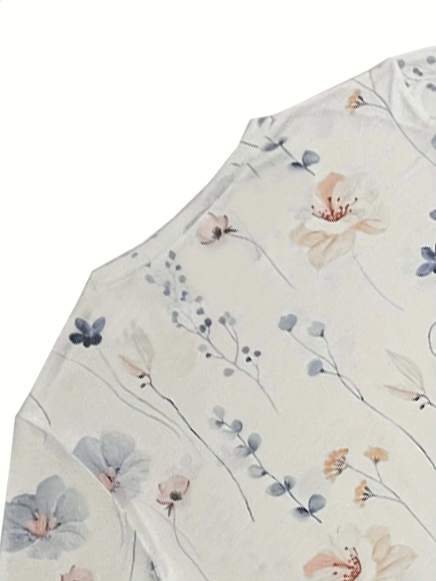 Floral Print Crew Neck T-Shirt Casual Long Sleeve Top For Spring Fall Womens Clothing 240806