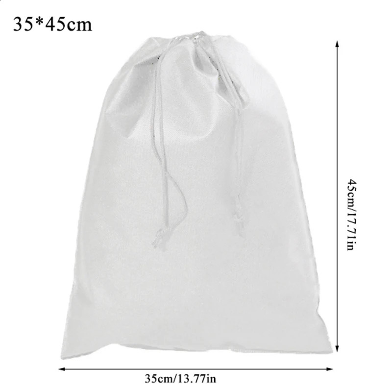 Portable practical shoe bag travel storage dust ction nonwoven fabric gift protection 240724ZYl