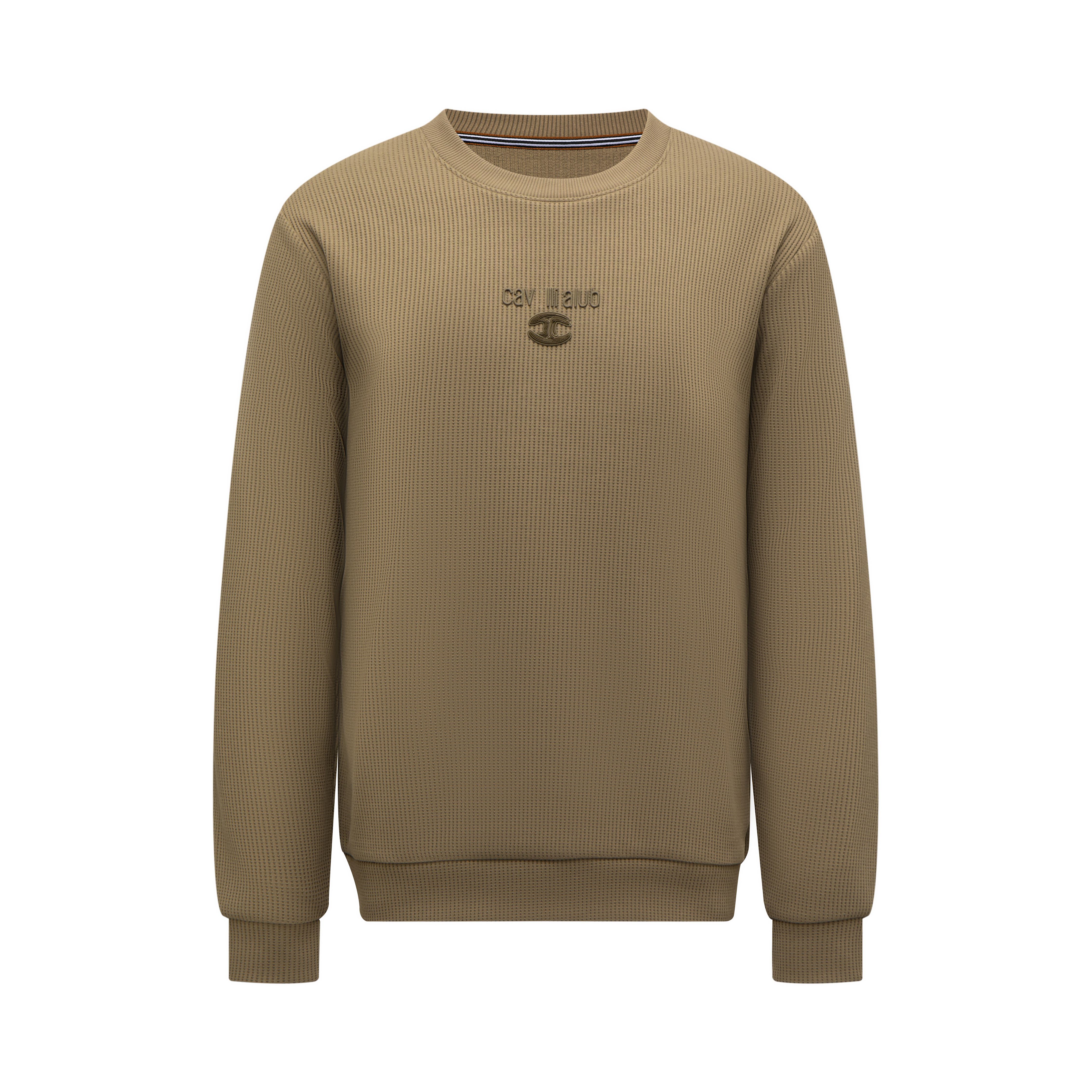 Trendy hoodie men's round neck shoulder top 24D02