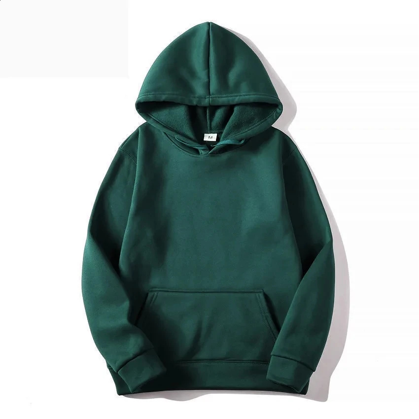 Womens Velvet Hoodies with Loose Pockets European Style Sweatshirt Female Pullovers 8 Colors S-3XL Spring Autumn 240806
