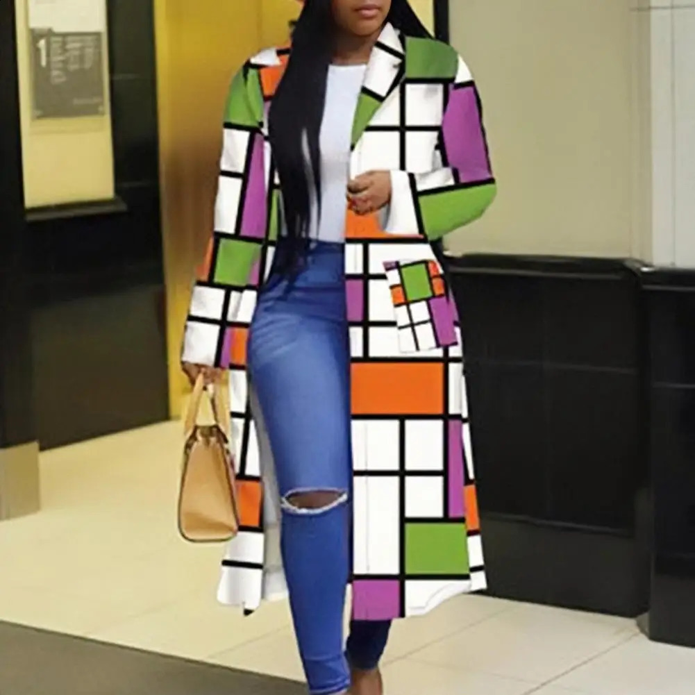 African Clothes for Women Spring African Women Long Sleeve Printing Plus Sie Long Shirt Dress S-5XL 240725