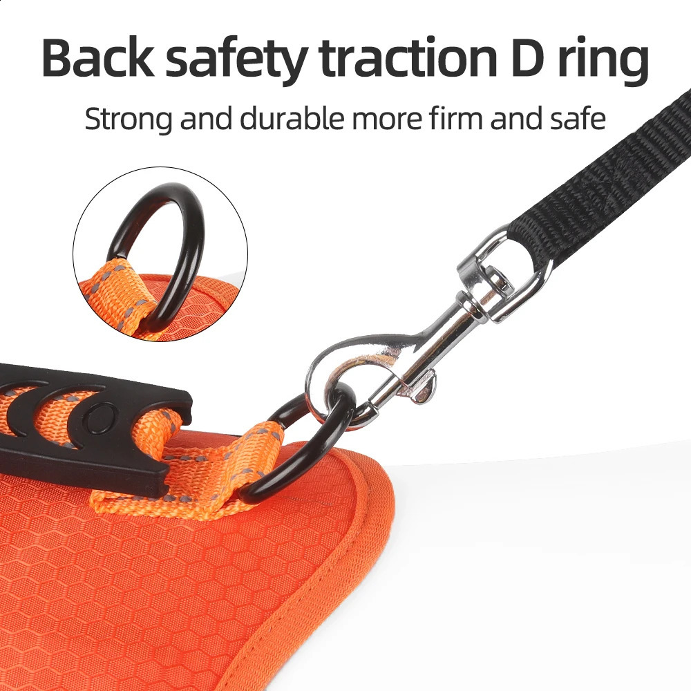 Dog Harness Pet Adjustable Reflective Saddle For Small Medium Dogs Cats No Pull Puppy Breathable Mesh Harnesses Supplies 240724