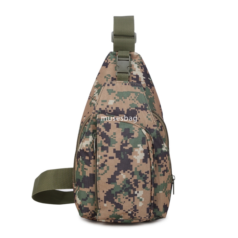 Men's breast bag Casual bag Men's crossbody bag Outdoor shoulder bag men's camo small bag women's bag