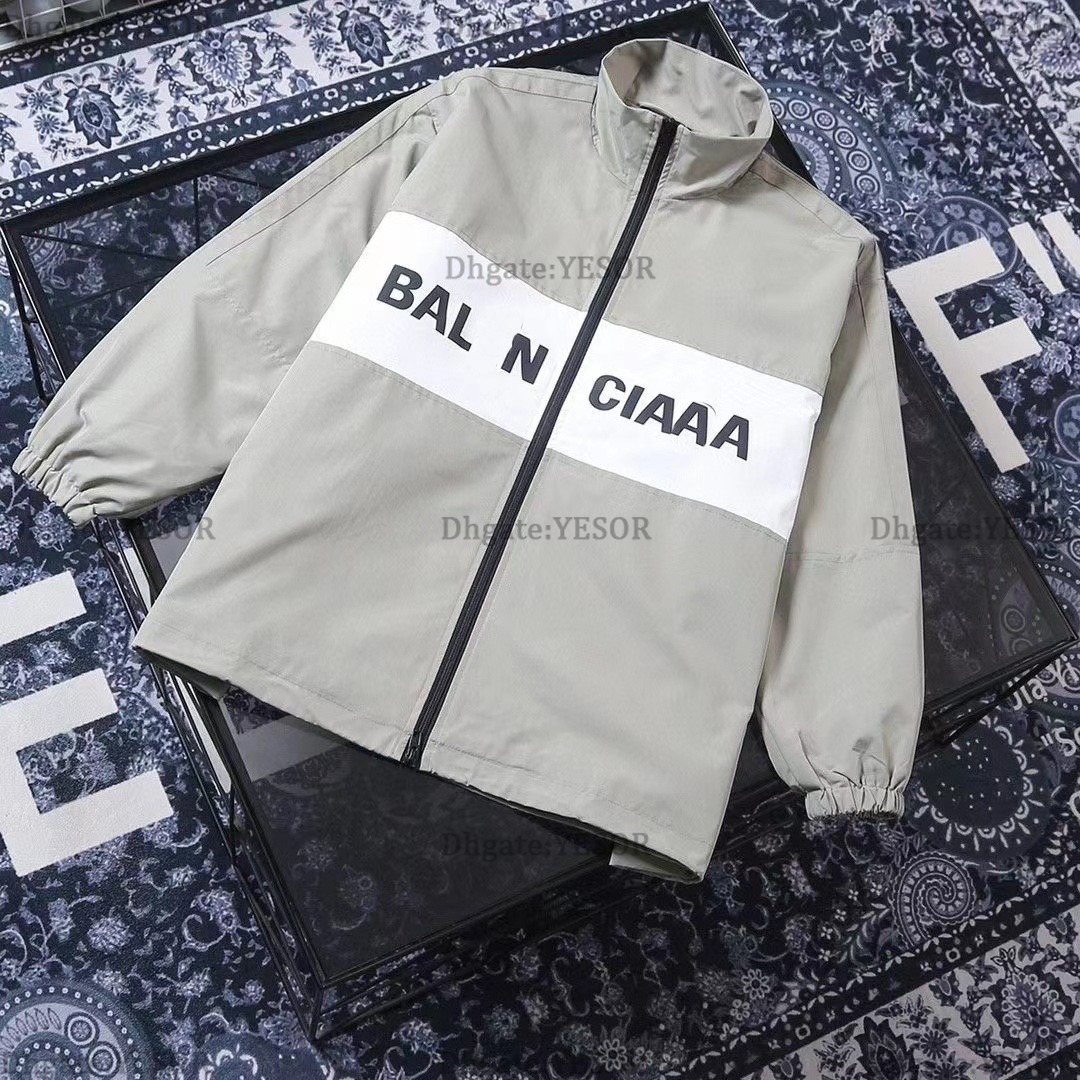 NEW Men's coat parka jacket triangular epaulettes designer jackets men Autumn And Winte Windbreaker parkas for mens hoodies Zipper Outerwear coats plus size M-3XL T16