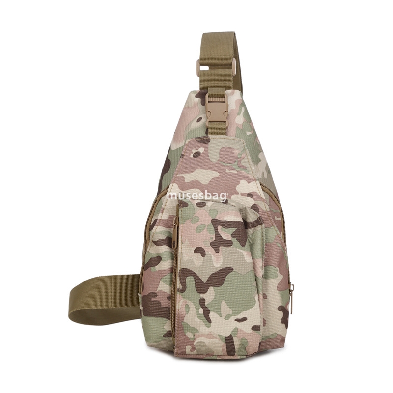 Men's breast bag Casual bag Men's crossbody bag Outdoor shoulder bag men's camo small bag women's bag