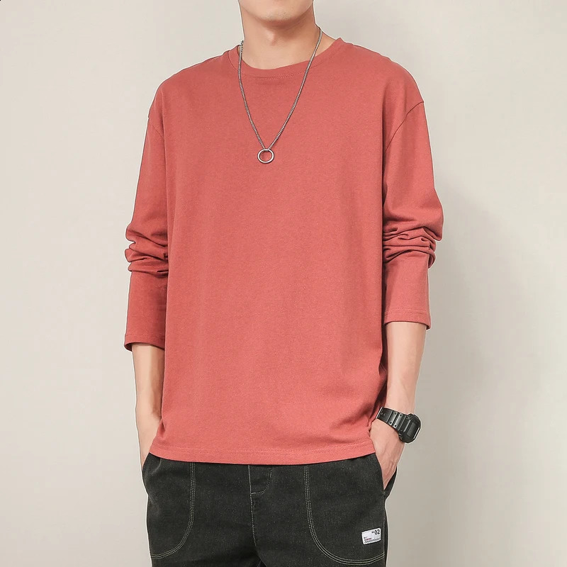 Solid Short Sleeve T-shirts Man Large Round Neck Woman T-shirts for Women Long Oversize Mens Sleeves Male Tops Tees 240812
