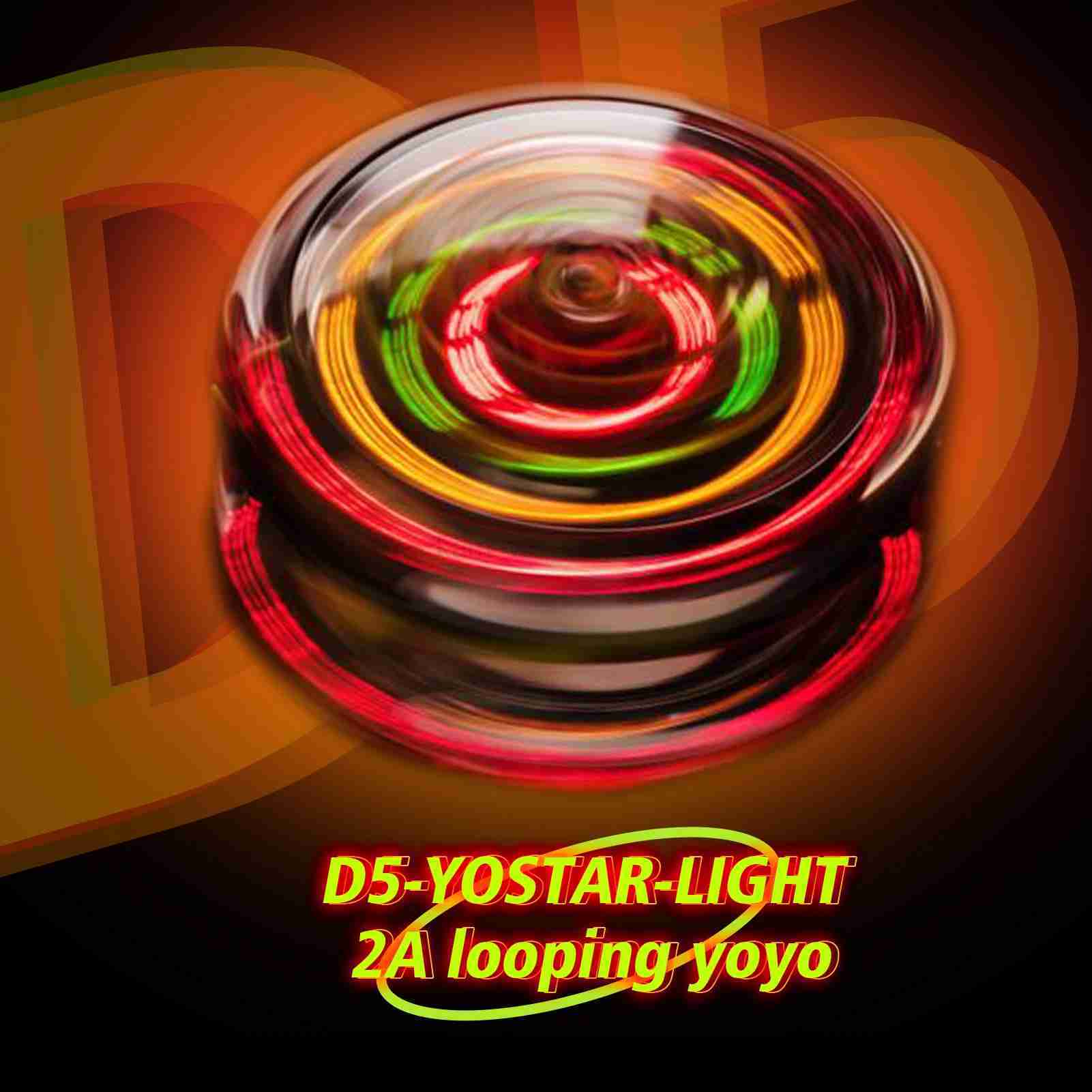 MAGICYOYO D5 LED Light Up Yoyo Responsive Yoyo For Beginners Professional Yo For Kids Easy ToM240725