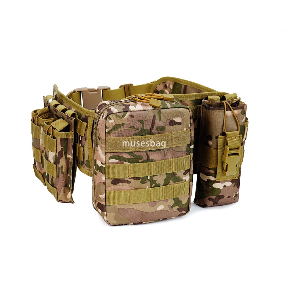 New cross-border hot selling camouflage tactical waist cover multi-functional carry molle belt manufacturers wholesale