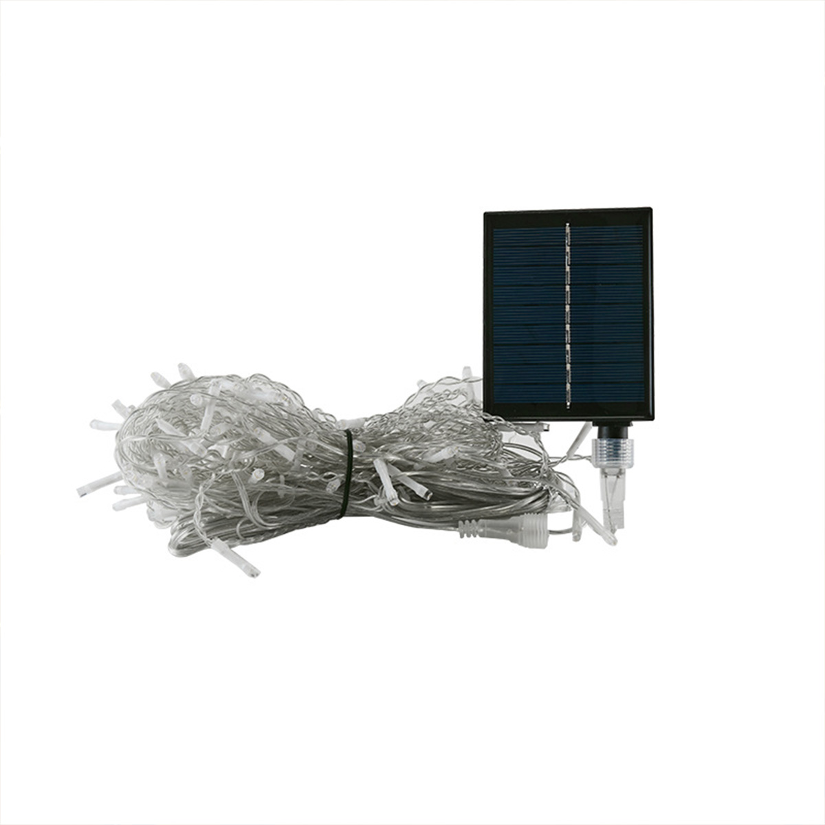LED Solar Curtain Lights Ice Bar Waterfall Lights Patio Wedding Festival Decoration Light String wave-like