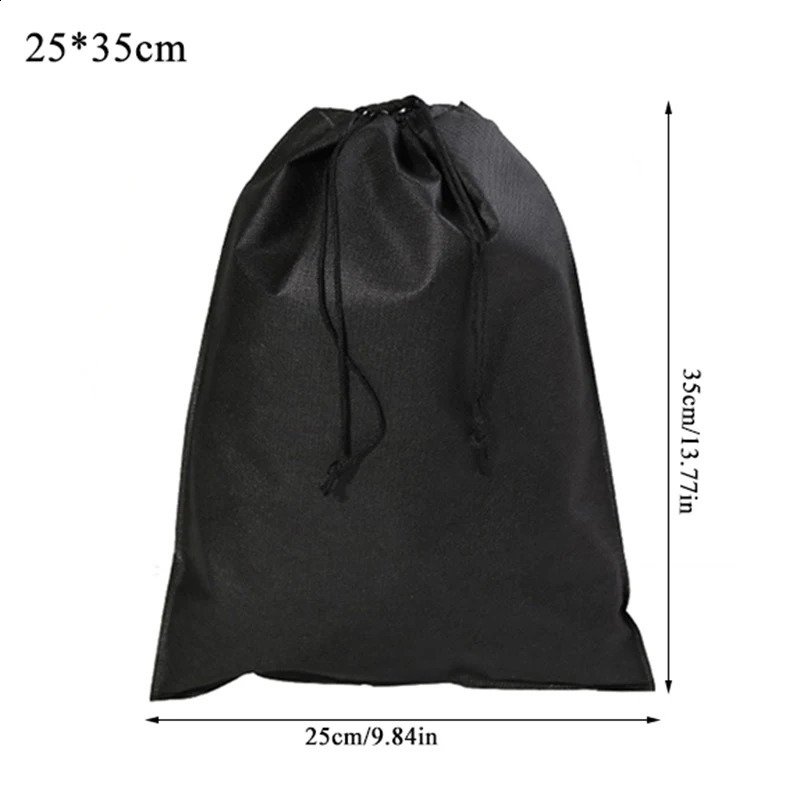 Portable practical shoe bag travel storage dust ction nonwoven fabric gift protection 240724ZYl