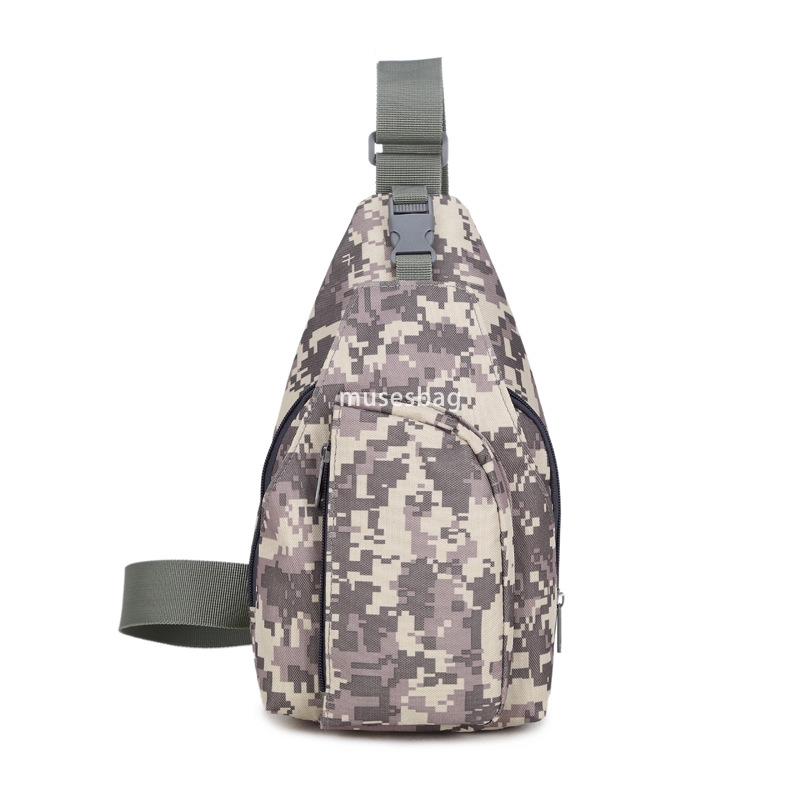 Men's breast bag Casual bag Men's crossbody bag Outdoor shoulder bag men's camo small bag women's bag