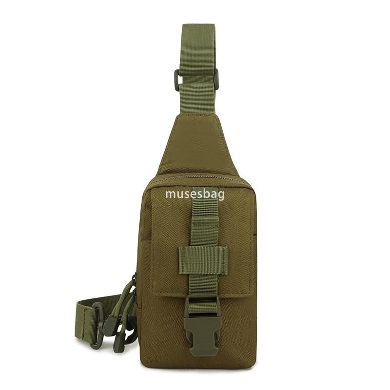 Slant bag single shoulder camo chest bag outdoor leisure sports bag riding mountaineering EDC bag manufacturers