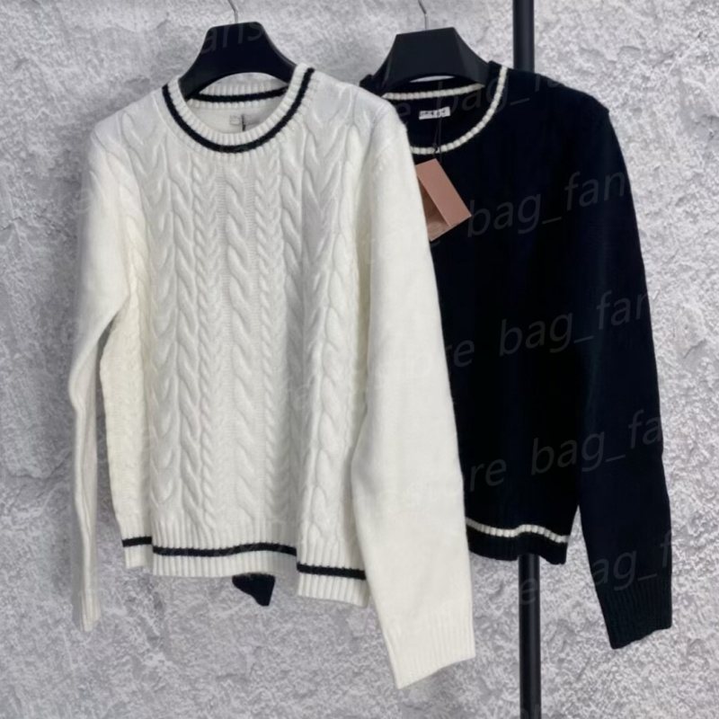 (go off picture not the description) Soft Designer Sweaters with Long Sleeve Fashion High Quality Knitted Top Round Neck Sweatshirts 28398 28437 28341