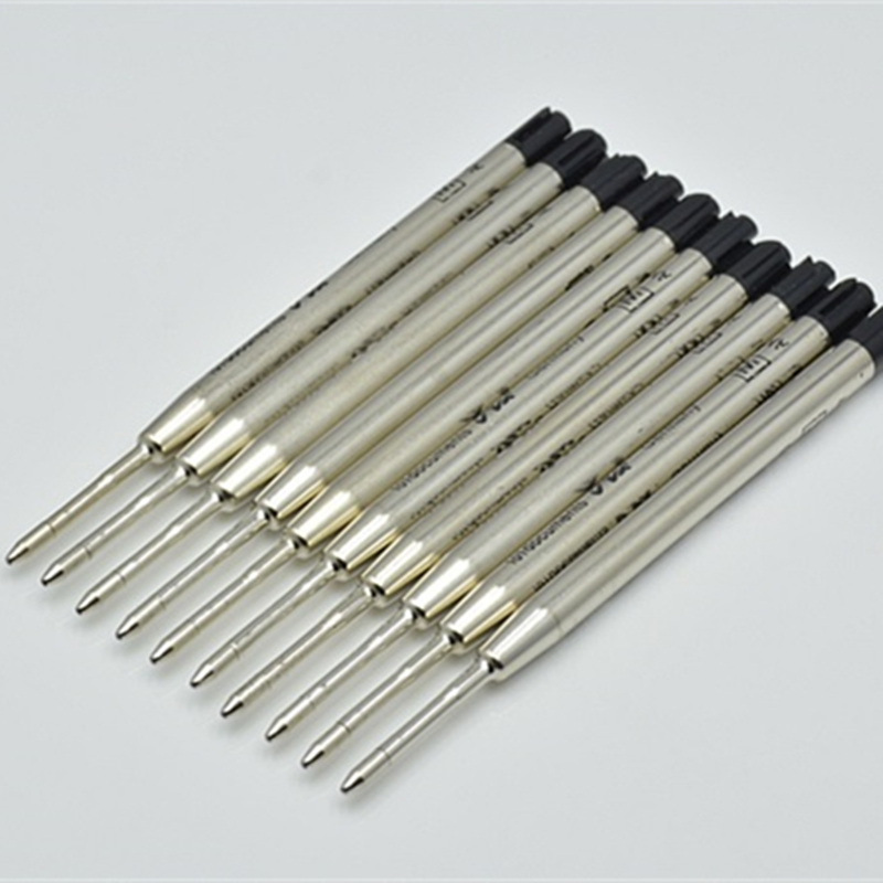 classic (12 pieces/lot ) 0.7 mm black / blue ink refill for ballpoint pen stationery write smooth pen accessories