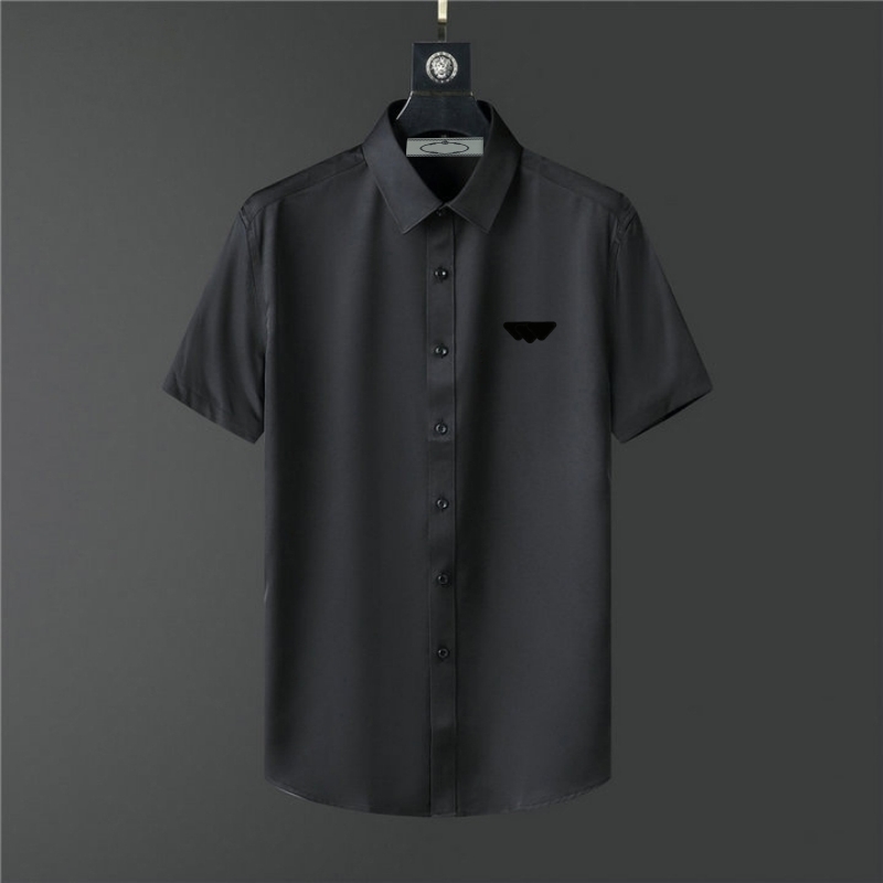 Luxury Designer Men's Casual Shirts business shirts Tees Polos pullover High End mens Short Sleeves T-Shirts Letter Fashion women mens tops Spring summer Clothing