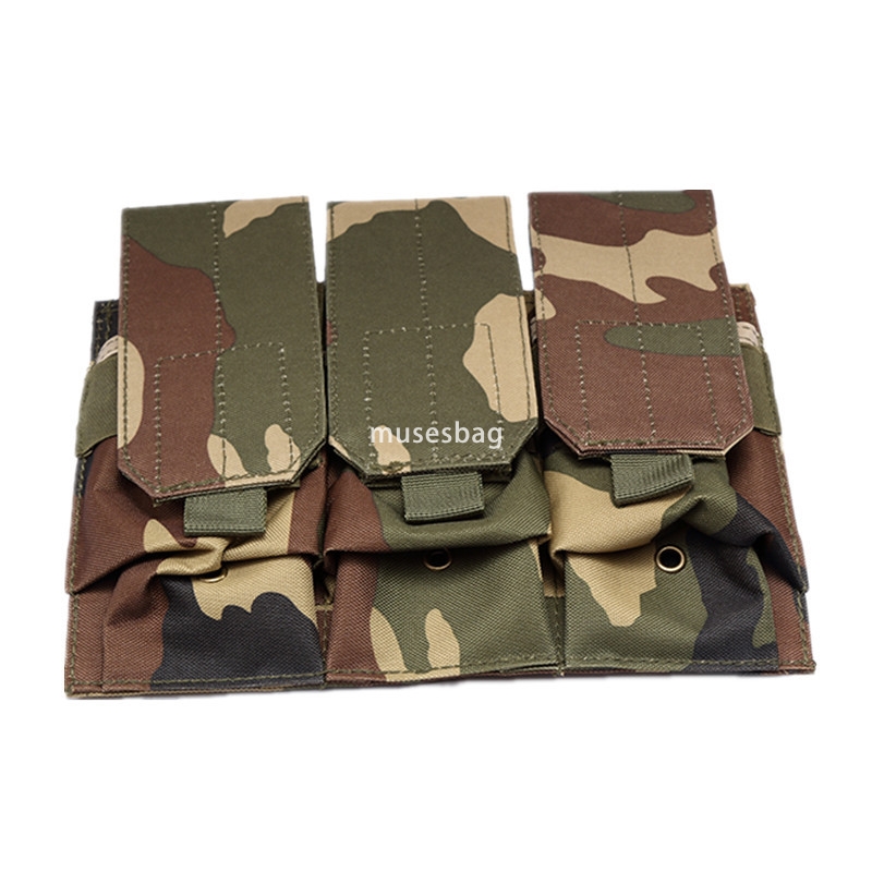 Molle triple accessory bag Tactical vest backpack special bag Tactical equipment bag fan bag