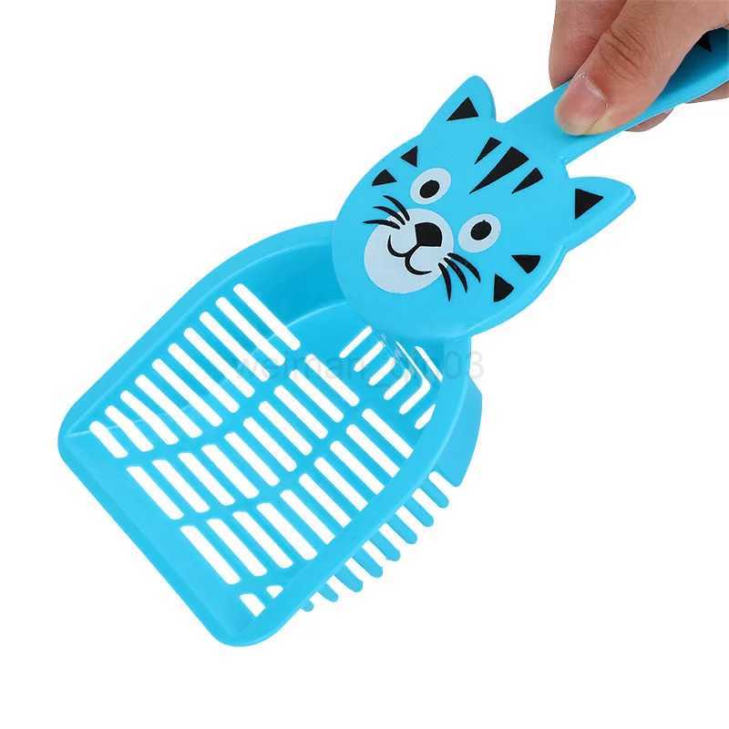 1pcs Cut-out Cartoon Plastic Cat Litter Scooper Home Indoor Dog Pet Cleaning Products Pet Poop ScooperCL240726