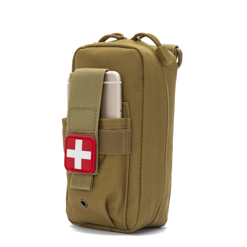 Tactical Medical kit Outdoor Camouflage accessory Bag Portable First Aid kit Multi-functional accessory Fanny Pack Military fan hanging bag