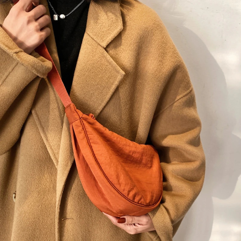 Casual Nylon Hobos Crossbody Bag for Women Shoulder Bags Large Capacity Tote Lady Travel Shopper Female Purses 2023 240830