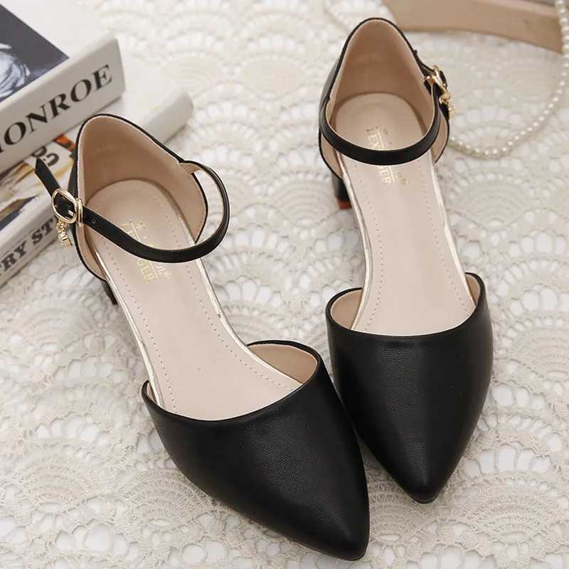 High Quality Womens High Heels Mary Janes High Heels Sandals Pointed Toe Elegant Womens Shoes Pump New High Heels Casual Comfort Designer T241024