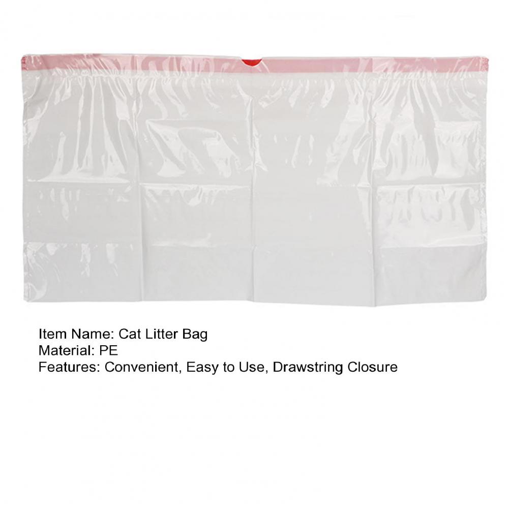 Cat Litter Bag Easy Cat Litter Bag Practical Cat Litter Box Liners Easy-to-clean Pet Supplies for Kitten's Thick Cat Toilet Bag