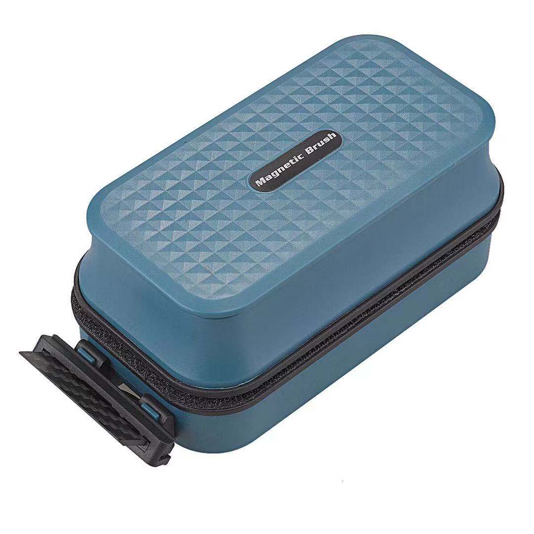 Fish tank strong magnetic magnetic cleaning brush double-sided cleaning glass brush with algae scraper cleaner aquarium accessor