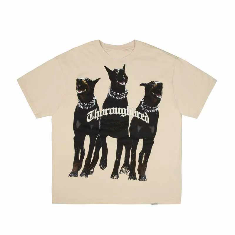 Doberman Pinscher Men's T-Shirts 3D Printed Washed Cotton Retro Men Women Designer Shirts Make Old Short Sleeve Tops Vintage Mens Couple T Shirt 
