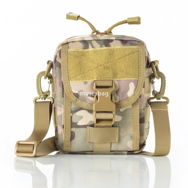 Tactical waist pack single shoulder crossbody bag Multi-functional military fan mobile phone bag molle accessories hanging bag manufacturers supply