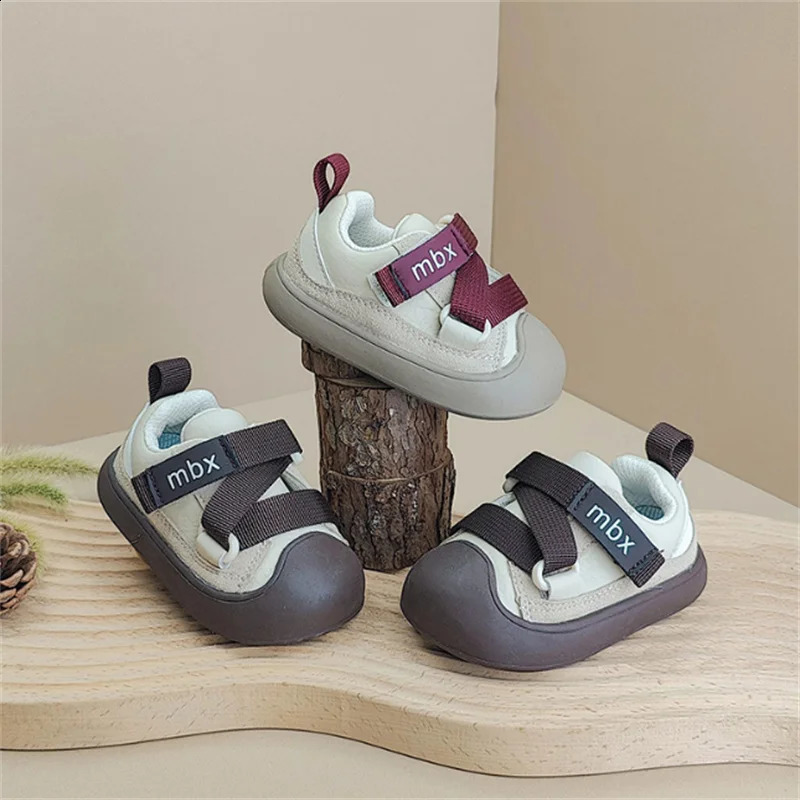 Autumn Baby Shoes Leather Toddler Boys Sneakers Soft Sole Infant Fashion little Kids Girls 1525 240723