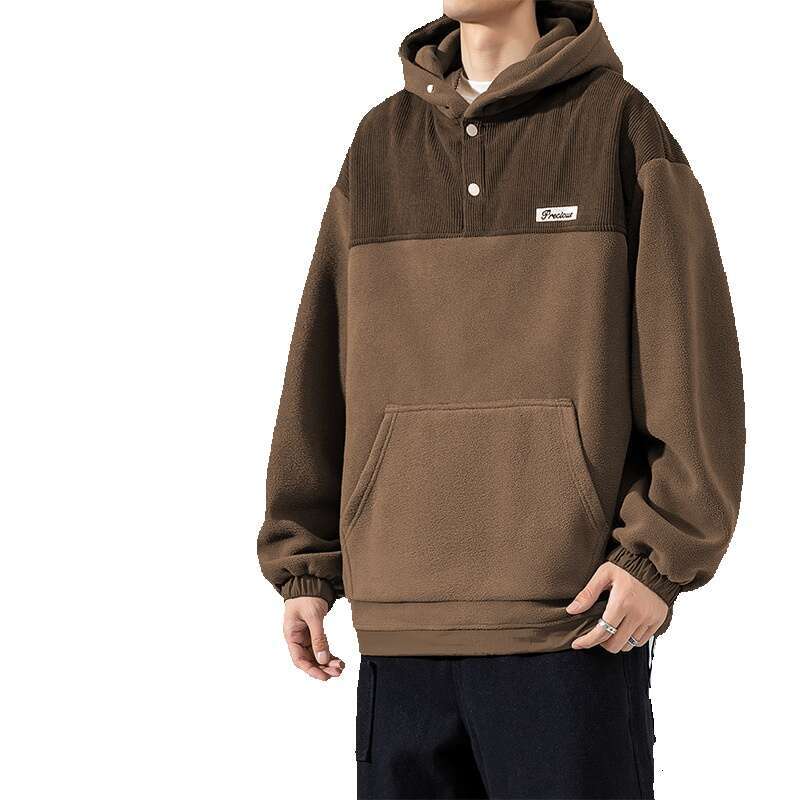 Hooded Sweatshirt 2024 New Men's Autumn Fashion Brand Ins Casual Long Sleeved T-shirt Loose and Versatile Clothes for Men Designer Jacket Polo Ho