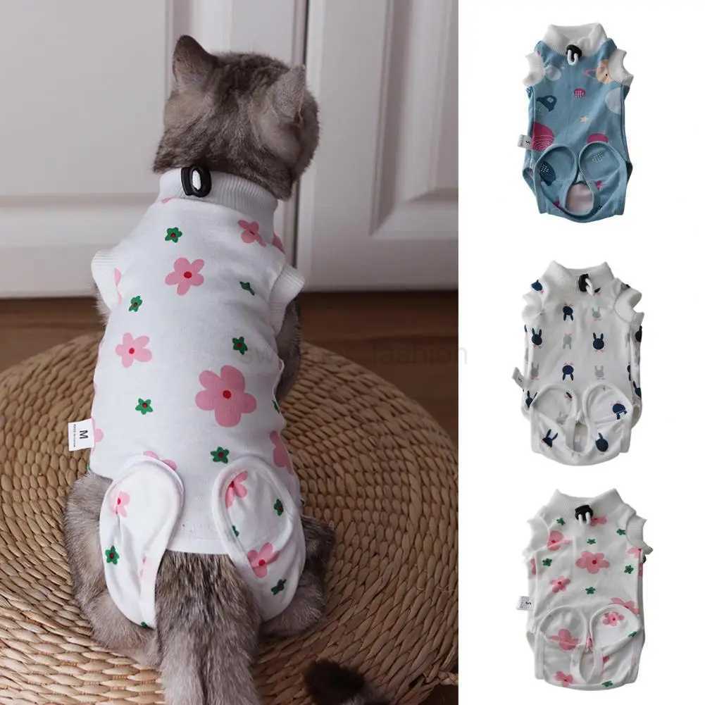 Pet Neutering Suit High Elasticity Pet Sterilization Suit Buckle Adjustable Pet Puppy Dog Surgical Recovery Clothes Pet SuppliesB270726
