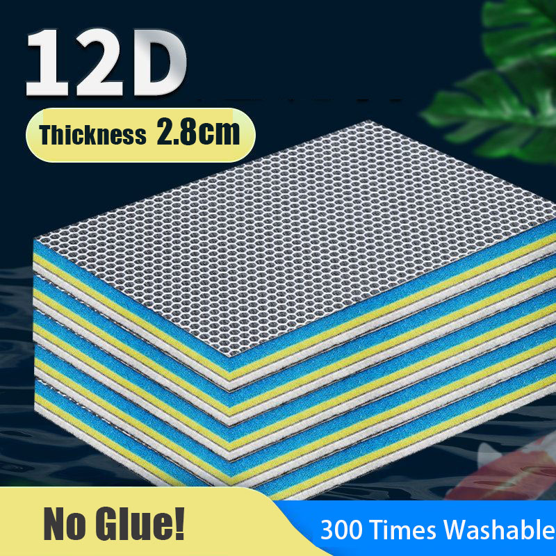 NEW 12D Aquarium Filter Media Bio Sponge 12-layer No Glue High-density Fish Tank Pond External Filter Cotton Skimmer Accessories