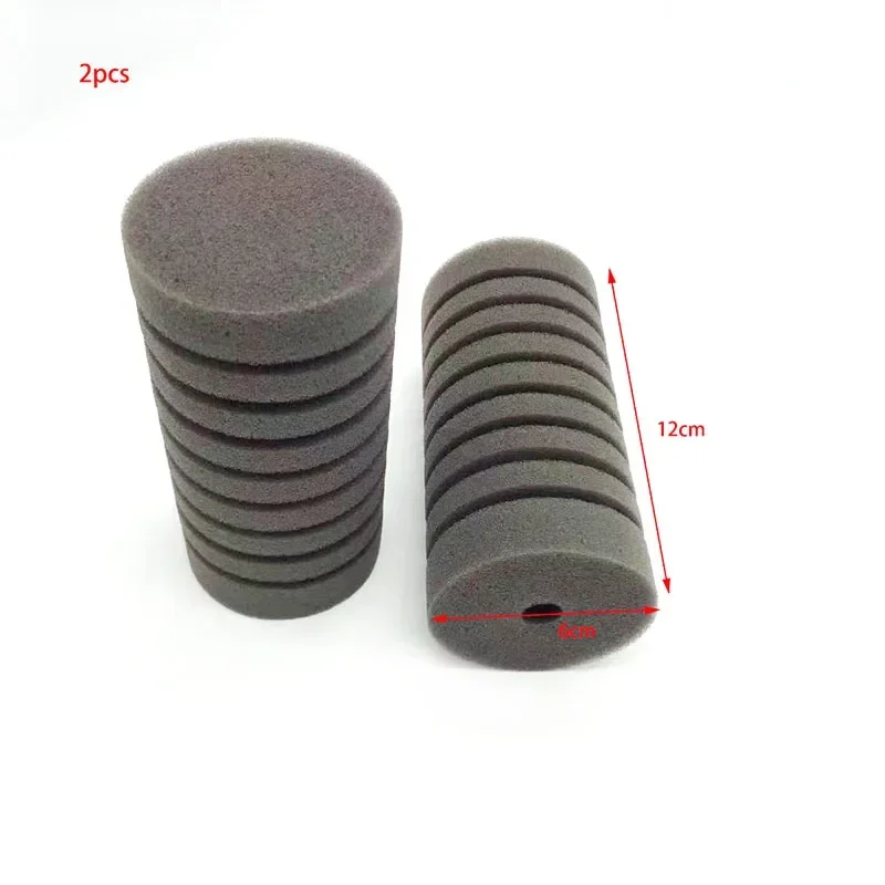 2PCS Aquarium Filter Sponge for Aquarium Fish Tank Air Pump Skimmer Biochemical Sponge Filter Aquarium Bio Filter Filtro Aquario