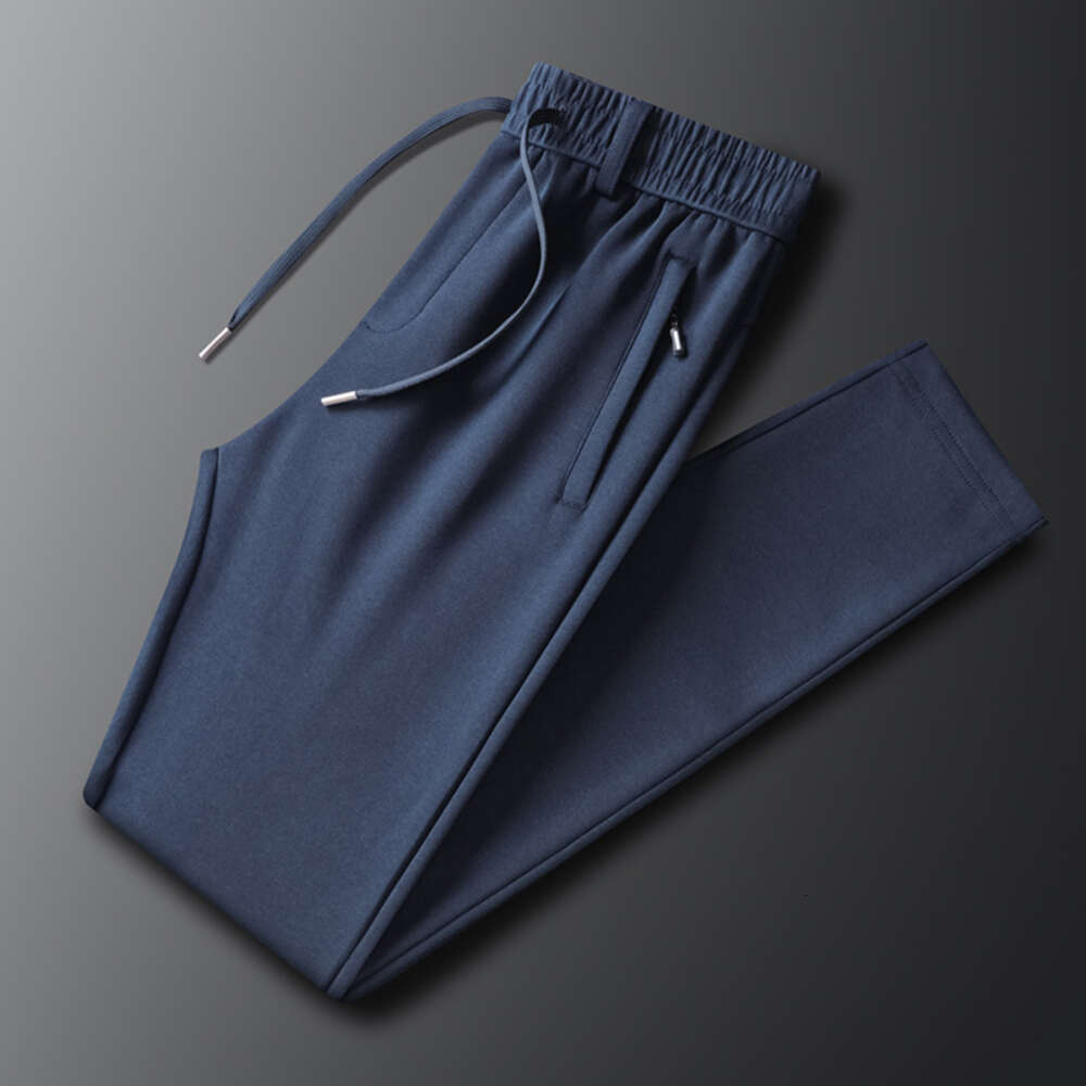 2024 Autumn New Cotton Plus Size Casual Long Leg Binding Sports Mens Sanitary Pants Super Elasticity and Sweat Pants Unisex Military Pants for Man